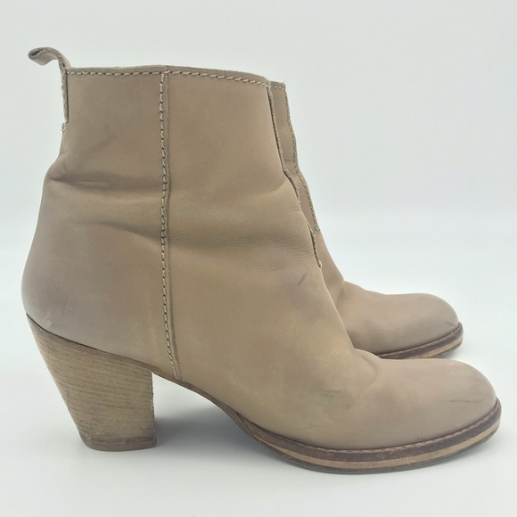 Acne Studios Pistol Boots in Tan - Picture 2 of 5